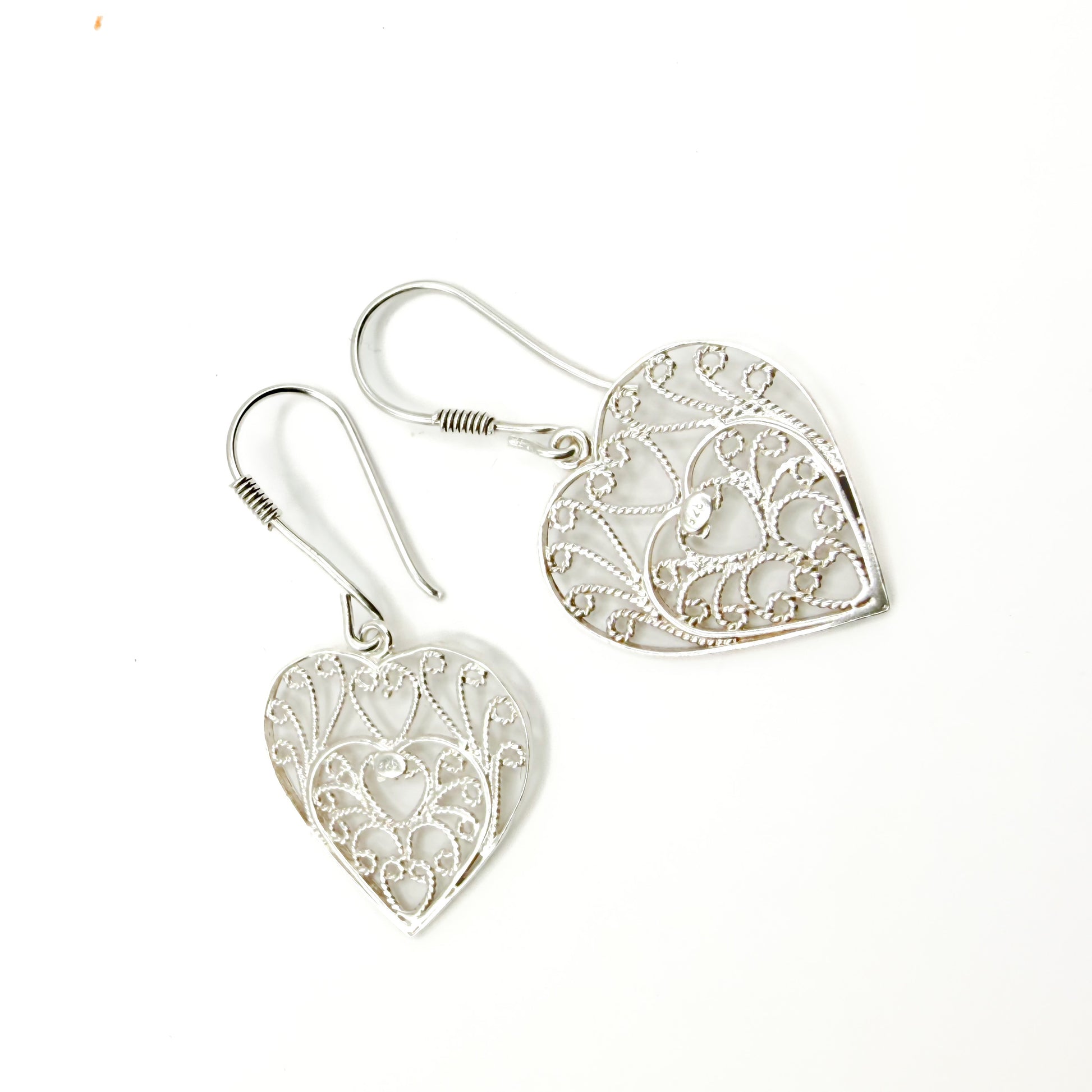 Aretes de corazón