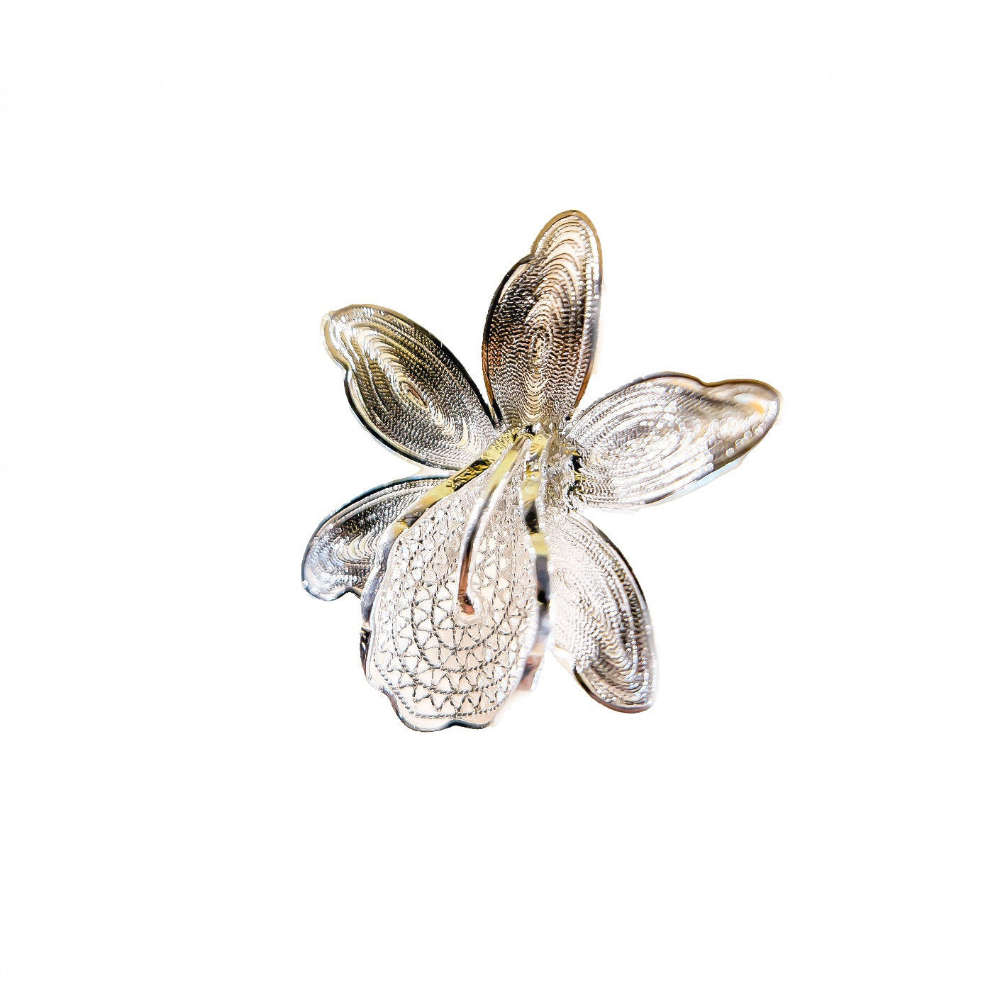 Anillo Orquídea de Filigrana