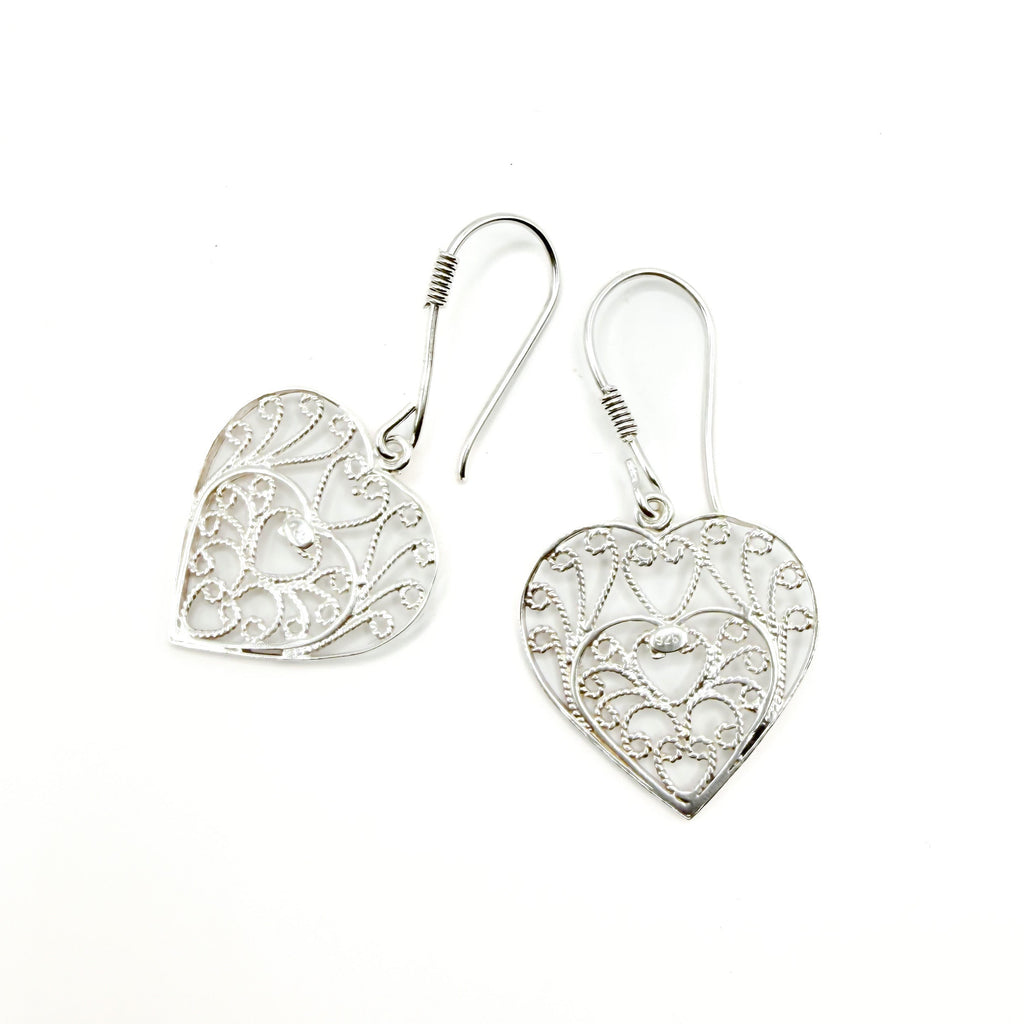 Aretes de corazón