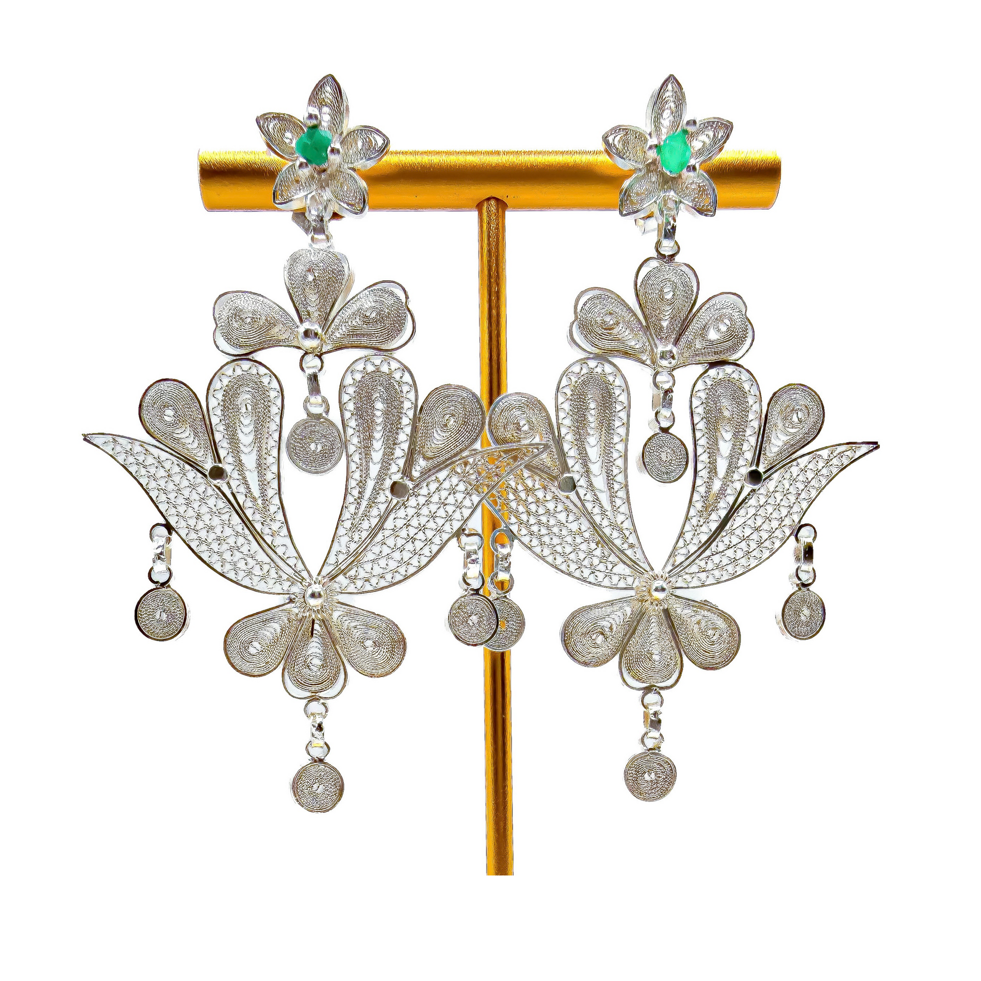 Aretes Flor del Paraíso