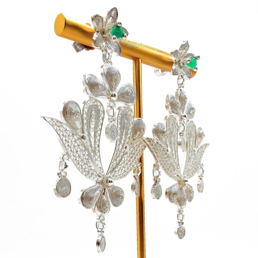 Aretes Flor del Paraíso