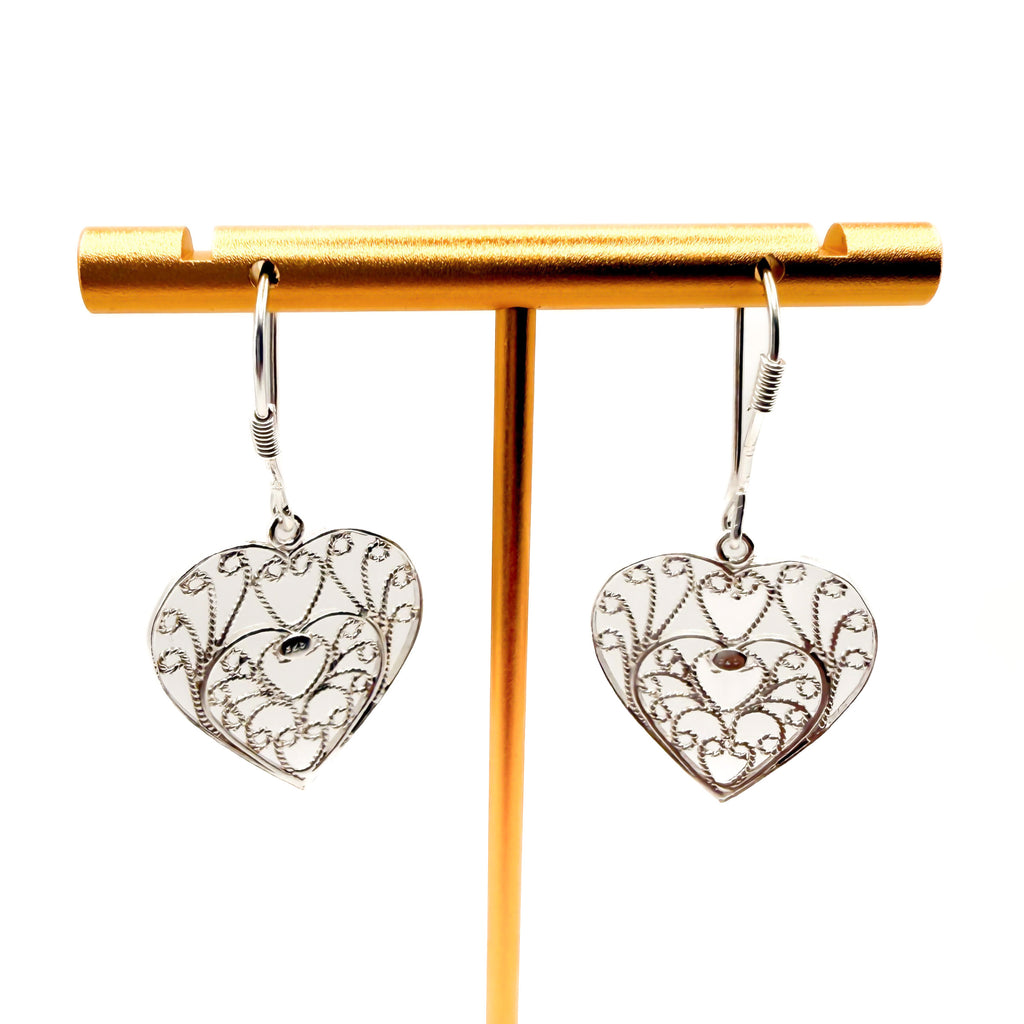 Aretes de corazón
